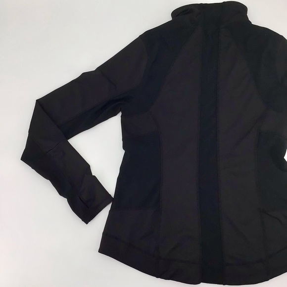 Kyodan | Full Zip Lined Athletic Jacket Black Size Small Petite - Picture 9 of 10